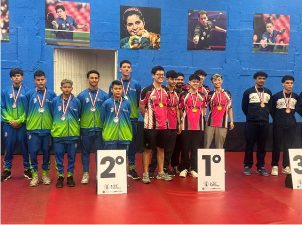 ​Bertioga brilha nos 66º Jogos Regionais com três Medalhas no tênis de mesa