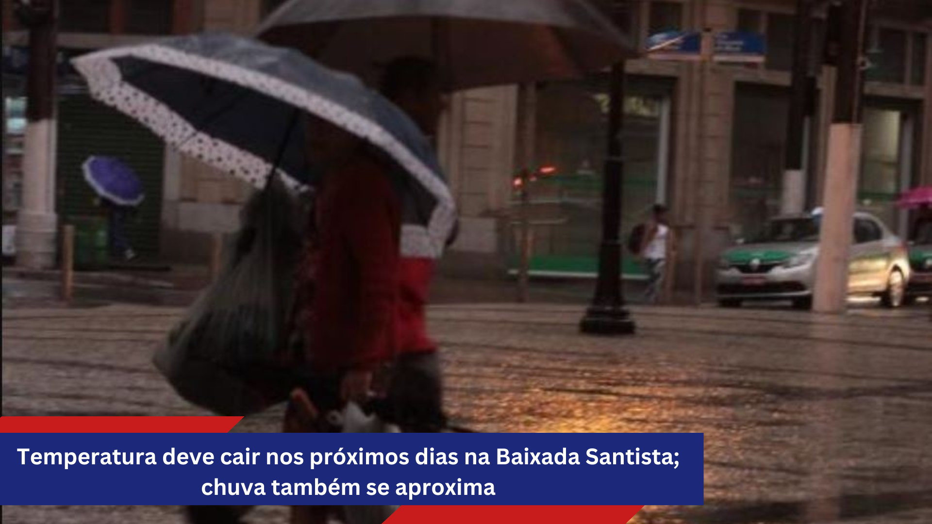 Temperatura deve cair nos próximos dias na Baixada Santista; chuva também se aproxima