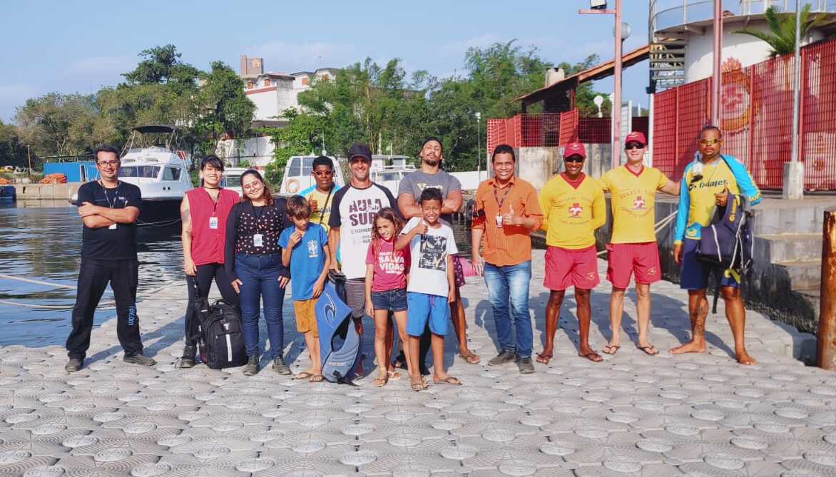 INSTITUTO EDUCASURF E LINKRÁDIO CELEBRAM O DIA MUNDIAL DE LIMPEZA DE RIOS E PRAIAS