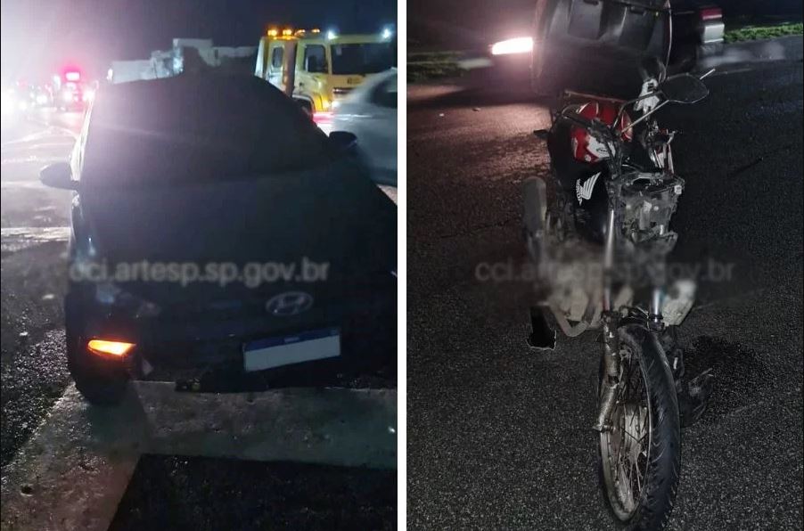 Homem morre atropelado ao tentar atravessar rodovia em Vicente de Carvalho