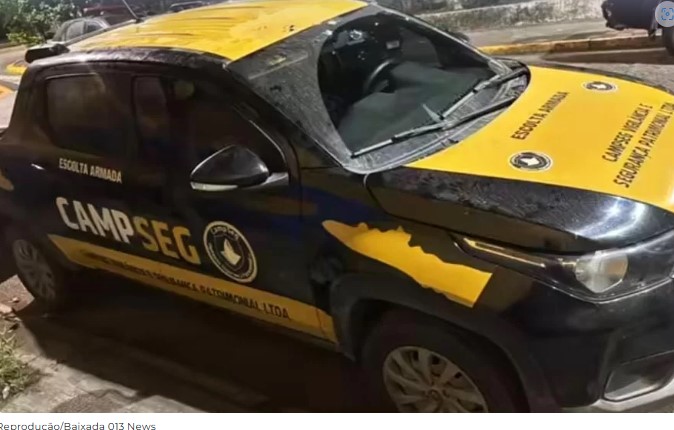 Criminosos e seguranças trocam tiros em avenida de Cubatão