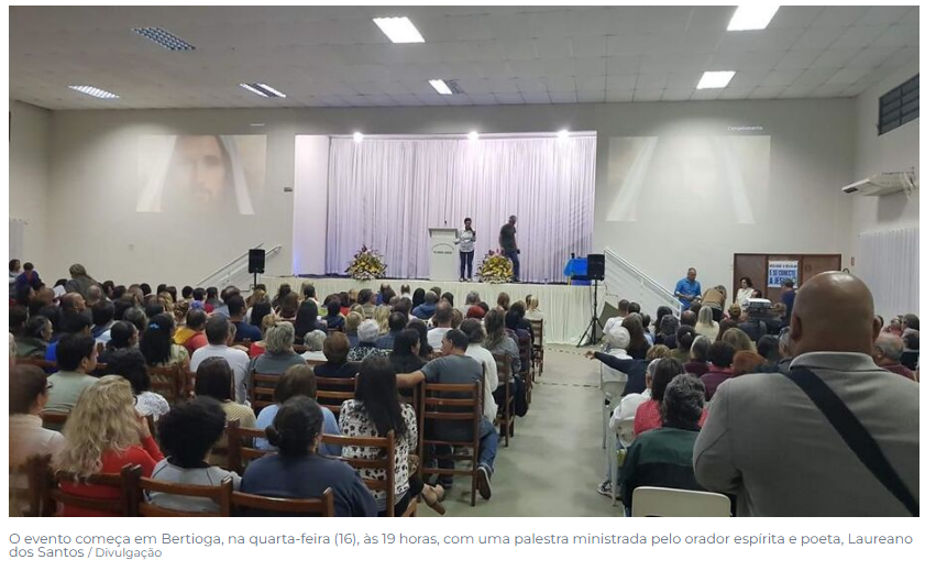 26ª Semana Espírita de Guarujá e Bertioga começa nesta quarta-feira