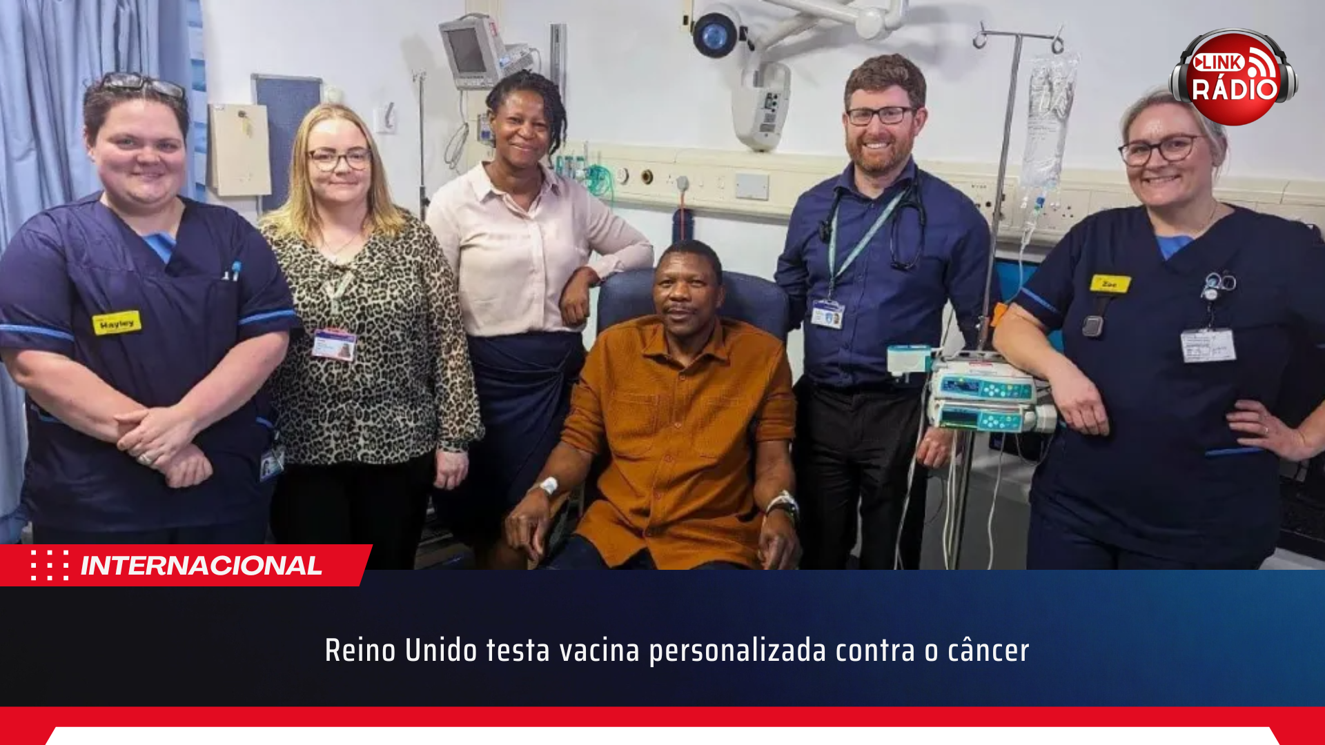 Reino Unido testa vacina personalizada contra o câncer