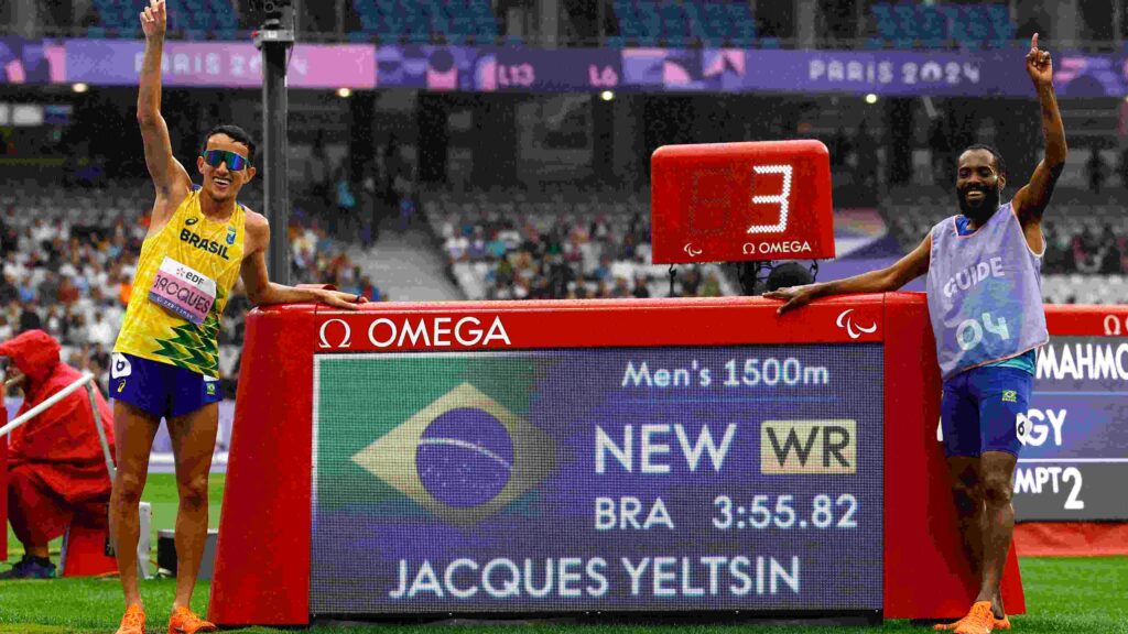 Brasileiros dão show e Brasil fatura medalhas no atletismo T11