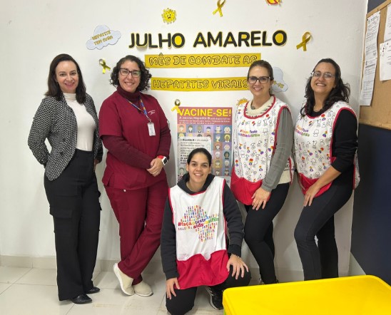 Julho Amarelo: Cibe reforça ações de prevenção às hepatites virais a partir da próxima semana