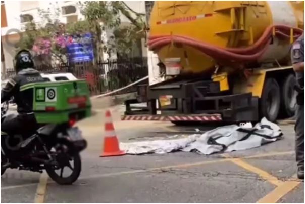 Motociclista morre após colidir com caminhão em cruzamento no Gonzaga