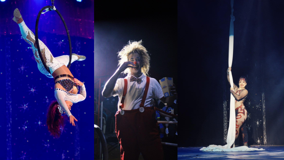 CIRCO REÚNE FAMÍLIAS E TURISTAS DURANTE TEMPORADA NO ITARARÉ, EM SÃO VICENTE
