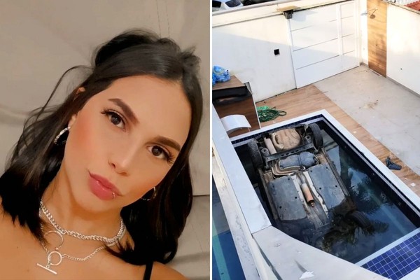 ​JOVEM MORRE AFOGADA APÓS CARRO CAIR DENTRO DA PISCINA EM GUARUJÁ (SP)