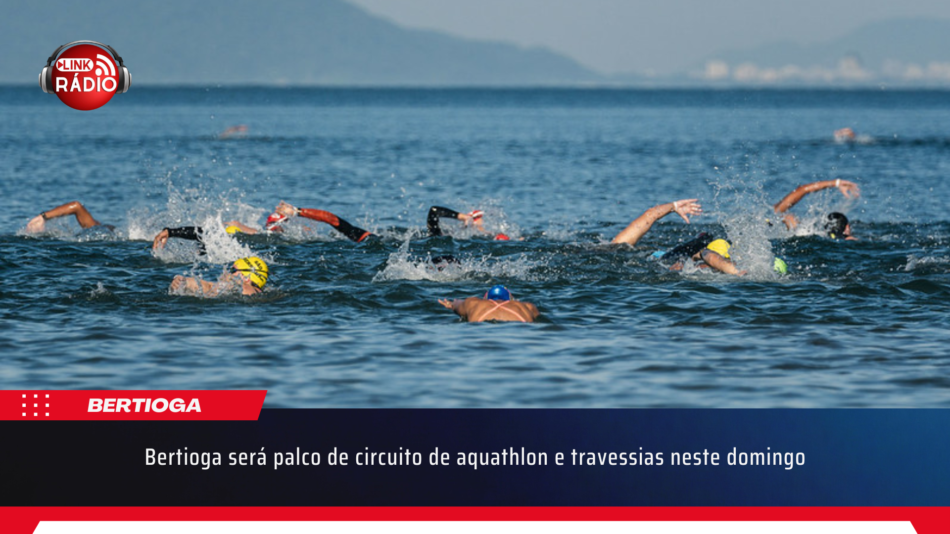 Bertioga será palco de circuito de aquathlon e travessias neste domingo (23)